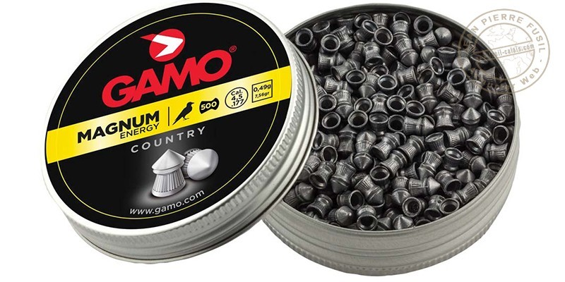 Gamo Magnum Energy pellets- .177 - 2 x 500 - JP Fusil