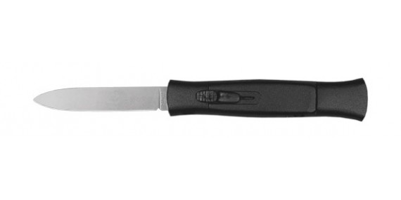 Couteau automatique alu noir - lame éjectable