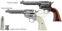 Revolver 4,5 mm CO2 UMAREX Colt Single Action Army 45  - Canon 5,5"  - Plombs
