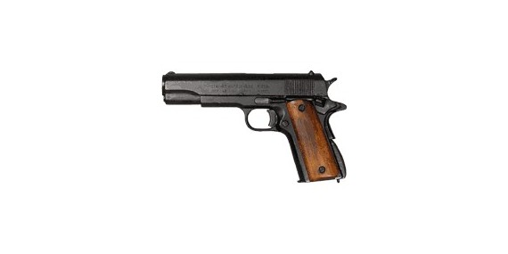 Réplique inerte du pistolet automatique Colt 1911 noir