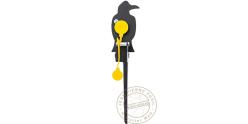 BO Manufacture - Cible mobile sur pied - Modèle Corbeau