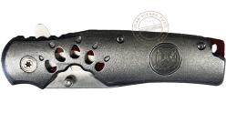 Grey and red Bear folding knife