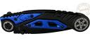 Martinez Albainox  - Black and blue racing knife