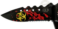 JKR - Zombie Biohazard folding knif