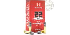 .22 Varmint Express LRN ammunition - HORNADY - 2 x 50