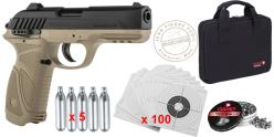 GAMO PT-85 Desert .177 CO2 pistol pack (3.90 joule)