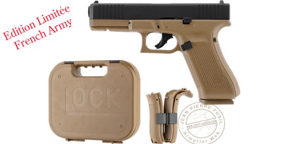 GLOCK 17 Gen 5 CO2 rubber pistol - French Army Limited Edition - Cal .43