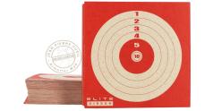 Lot de 100 cibles Elite Airgun - 10 x 10 cm