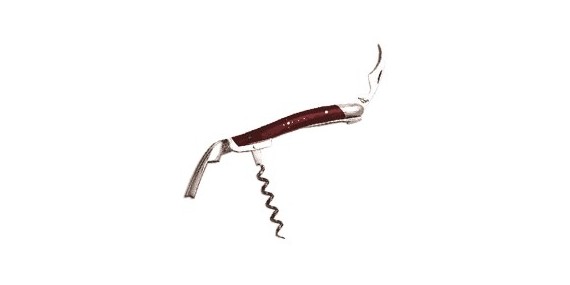 LAGUIOLE wine opener - red stamina handle [FIN DE SERIE]