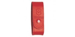 VICTORINOX leather sheath - Small size - Red