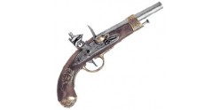 Réplique inerte du pistolet Napoléon Gribeauval 1806