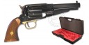 Revolver PIETTA Remington 1858 Steel Cal. 44 - lined stock + case- Barrel  5,5''