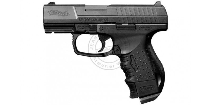 Pistolet 4,5 mm CO2 WALTHER CP99 Compact - Noir (2,75 joules)