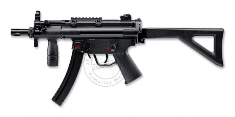 Pistolet 4,5 mm CO2 HECKLER & KOCH MP5 K-PDW (4 joules)