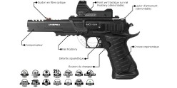 UMAREX Race Gun CO2 pistol - .177 bore (2,6 joules)