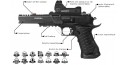 UMAREX Race Gun CO2 pistol - .177 bore (2,6 joules)