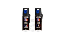 Set of 2 self-defence sprays 50ml CS gas - PROMOTION