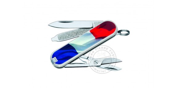 VICTORINOX knife - Classic French Flag - 5 pieces