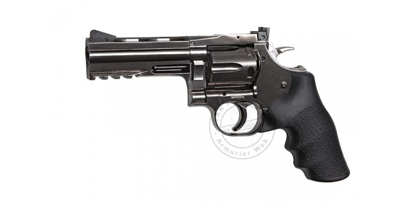 ASG Dan Wesson 715  CO2 revolver - 4'' barrel - Steel grey - .177 BB bore  (2.1 joules)