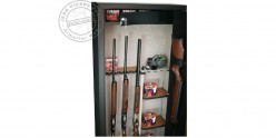 14 guns with scope cabinet safe + safe box + removable shleves- INFAC Sentinel