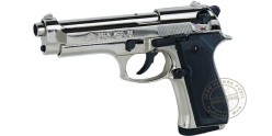 Pistolet alarme BRUNI Mod. 92 nickelé Cal. 9mm
