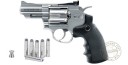 UMAREX Legends S25, S40 or S60 CO2 revolver - .177 bore - Silver (2.8 to 3.5 Joule)