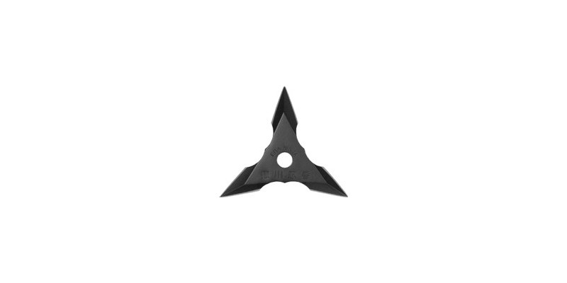 Shuriken - Iga Ninja Shuriken - 4 blades - Black - Jean Pierre Fusil