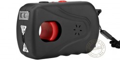 Taser-shocker électrique 2 400 000 volts rechargeable + led éblouissantes 