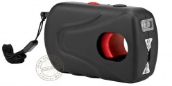 Rechargeable stun gun PIRANHA 3 000 000 V with led and alarm