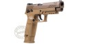 Pistolet à plomb CO2 4,5 mm SIG SAUER ASP M17 Tan - Blowback (2,8 Joules)