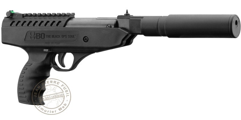 Pistolet air comprimé 4,5 mm B.O. Langley Silencer - JP Fusil